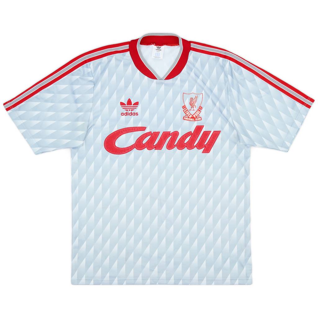 1989-91 Liverpool Away Shirt - 8/10 - (M)