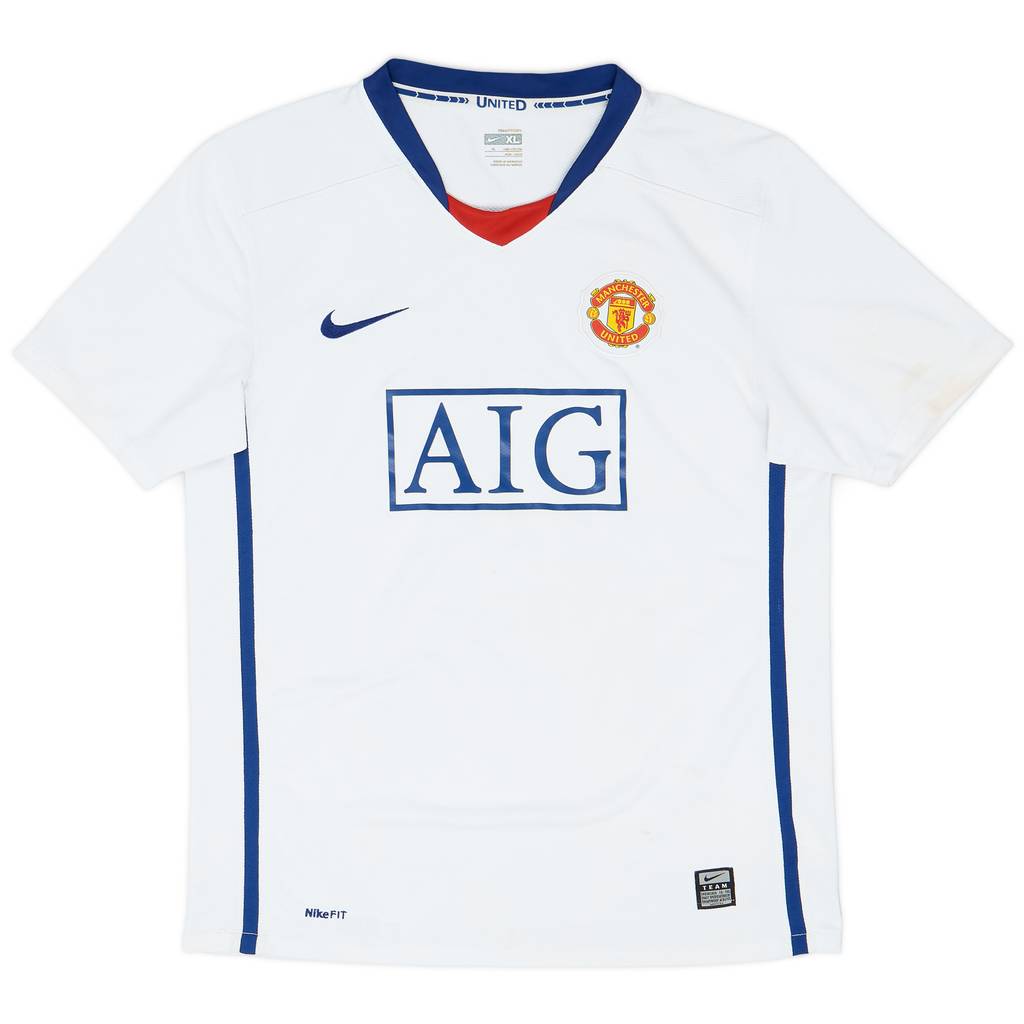 2008-10 Manchester United Away Shirt - 6/10 - (XL.Boys)