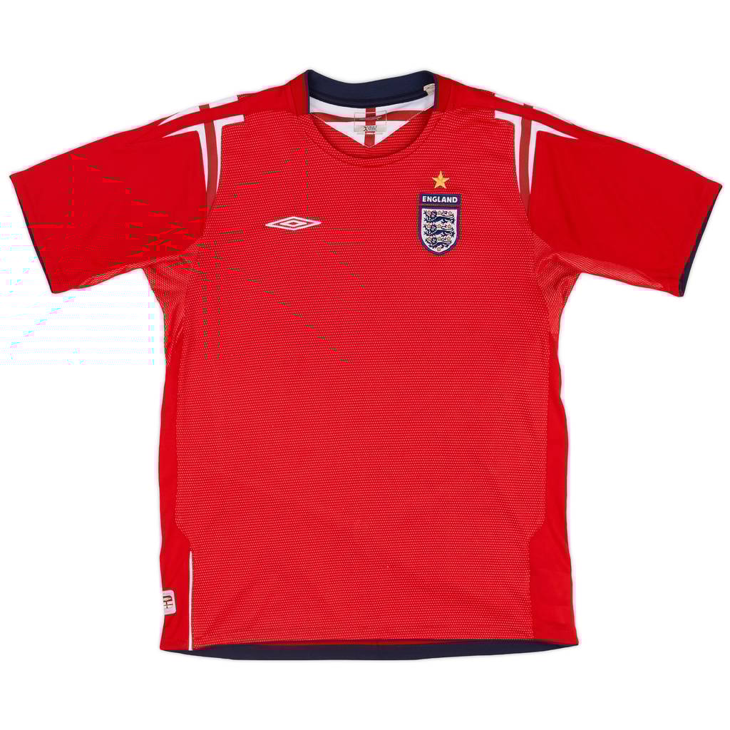 2004-06 England Away Shirt - 8/10 - (XL.Boys)