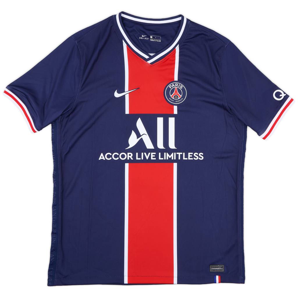 2020-21 Paris Saint-Germain Home Shirt - 8/10 - (L)
