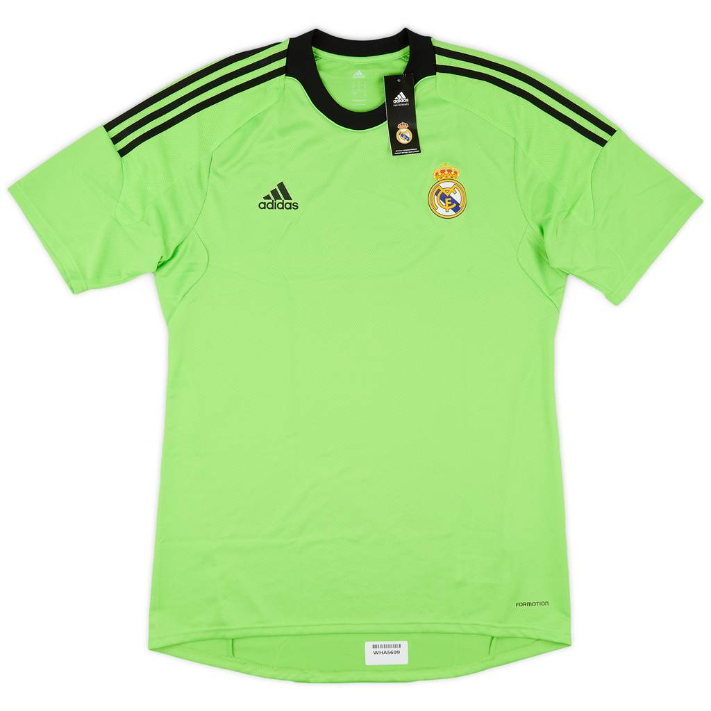 2013-14 Real Madrid Player Issue GK Away Shirt (XL)