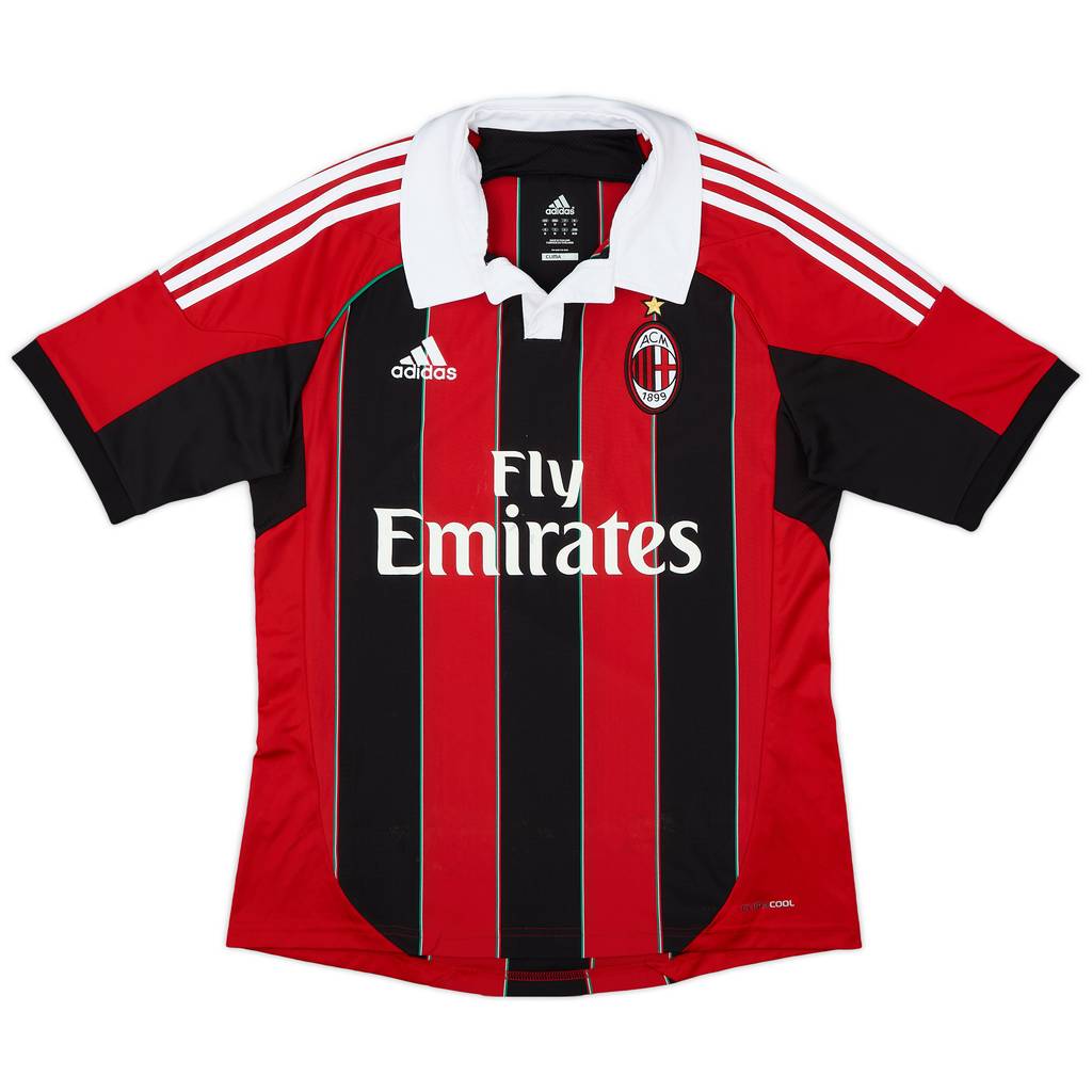 2012-13 AC Milan Home Shirt - 6/10 - (M)