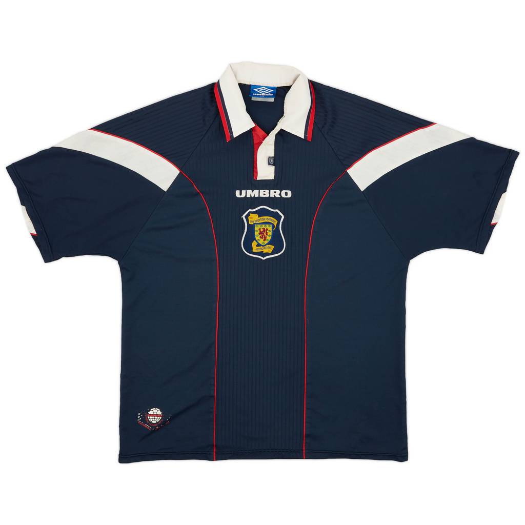 1996-98 Scotland Home Shirt - 7/10 - (XXL)