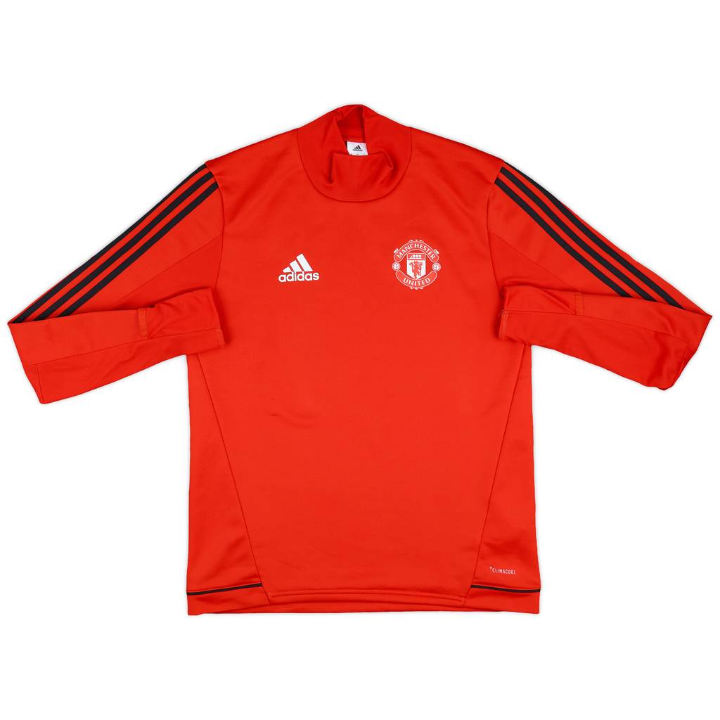 2017-18 Manchester United adidas Sweat Top - 9/10 - (M)