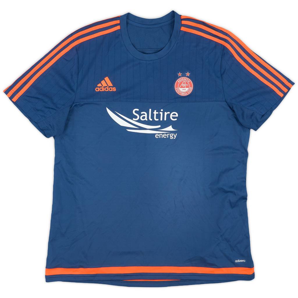 2015-16 Aberdeen adidas Training Shirt - 8/10 - (XL)