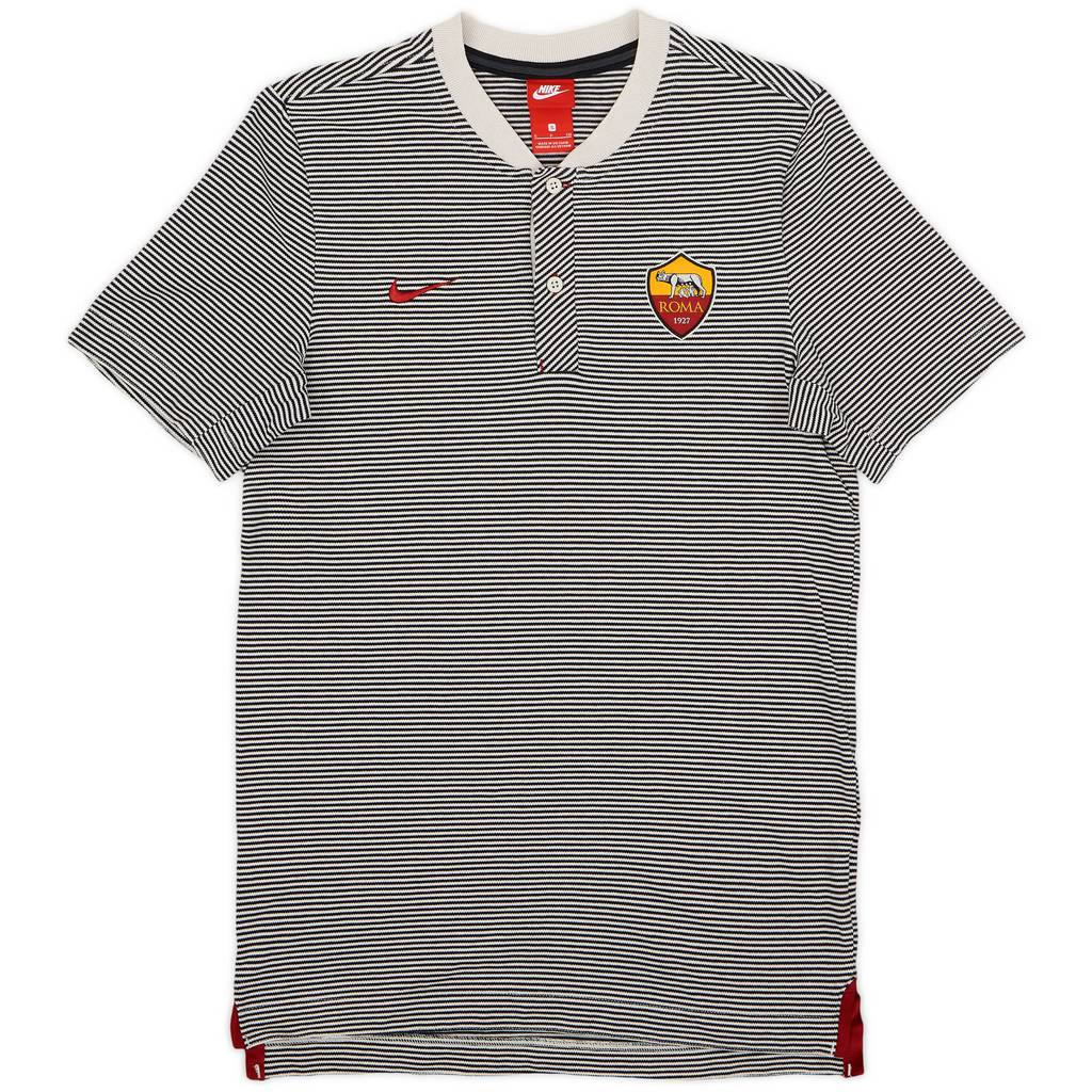 2017-18 Roma Nike Polo Shirt - 9/10 - (S)
