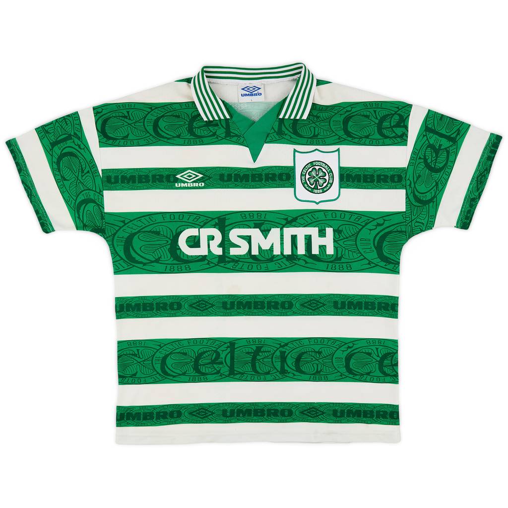 1995-97 Celtic Home Shirt - 7/10 - (L)