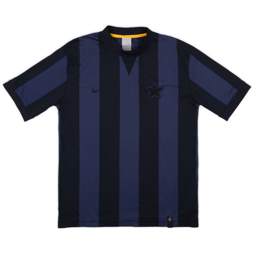 2004-05 Inter Milan Nike Training/Leisure Shirt - 9/10 - (L)