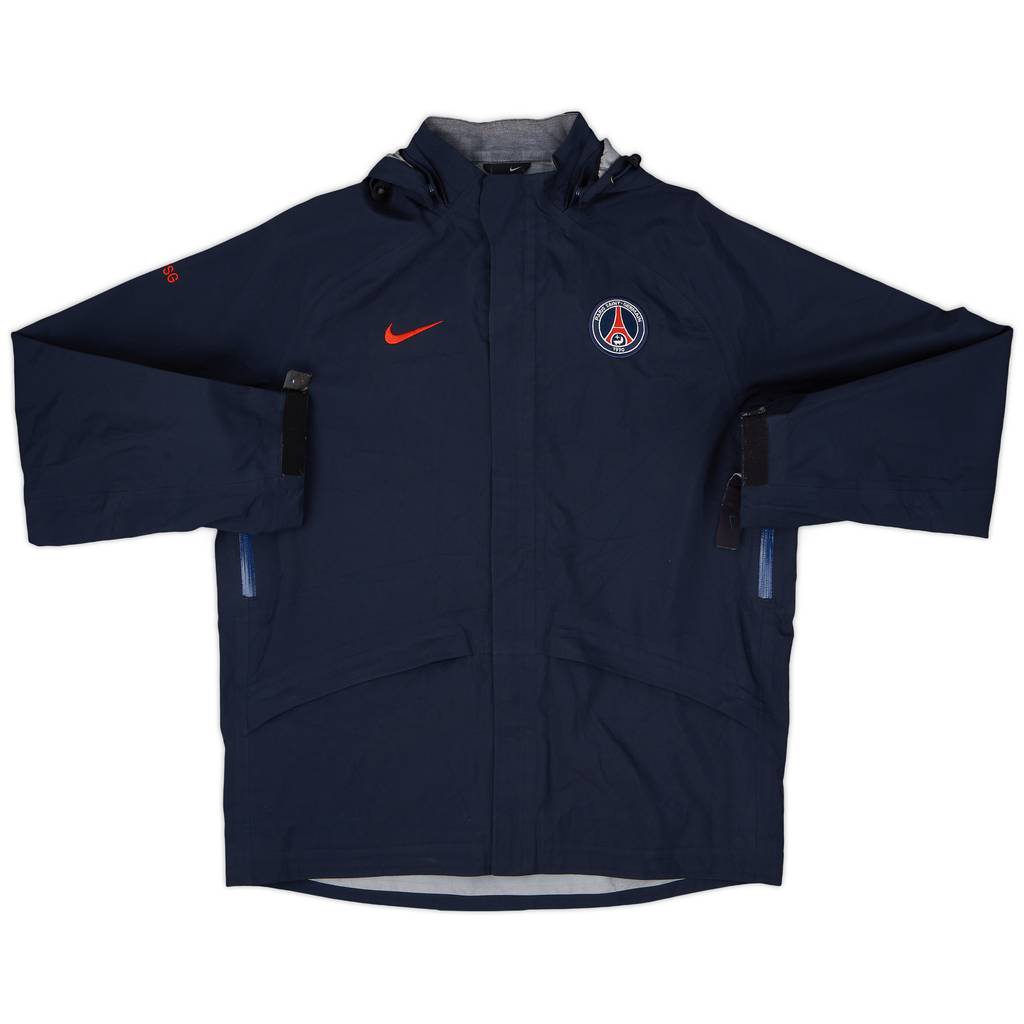 2006-07 Paris Saint-Germain Nike Hooded Rain Jacket - 9/10 - (M)