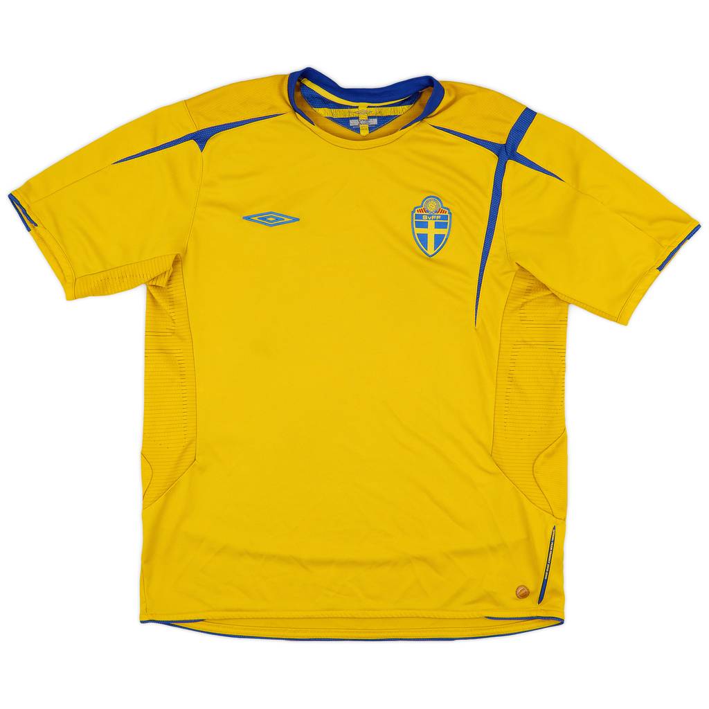2005-06 Sweden Home Shirt - 6/10 - (XL)