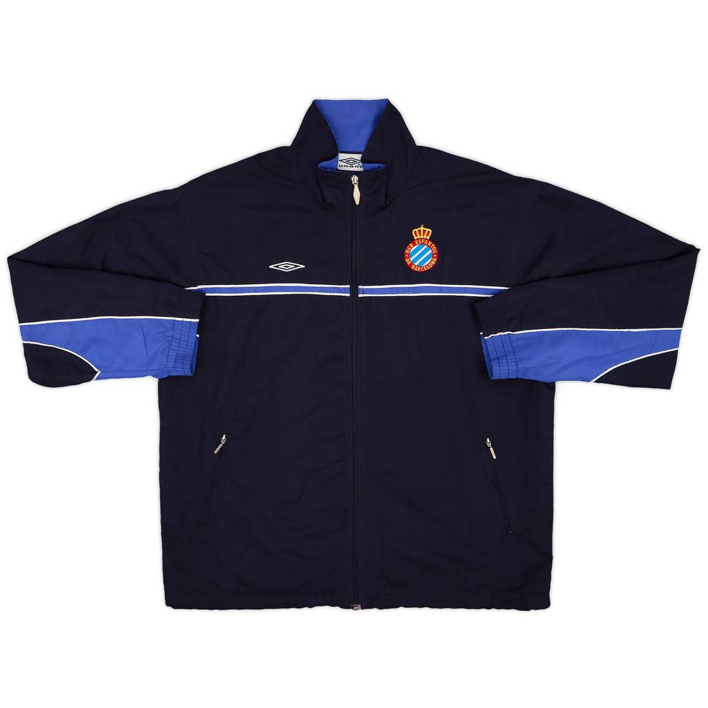 2001-02 Espanyol Umbro Track Jacket - 9/10 - (L)