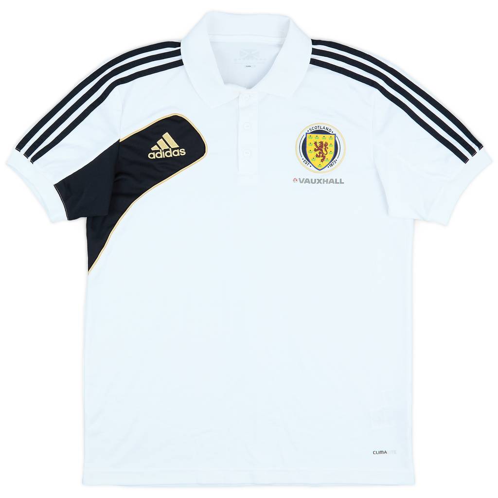 2011-12 Scotland adidas Polo Shirt - 9/10 - (M)