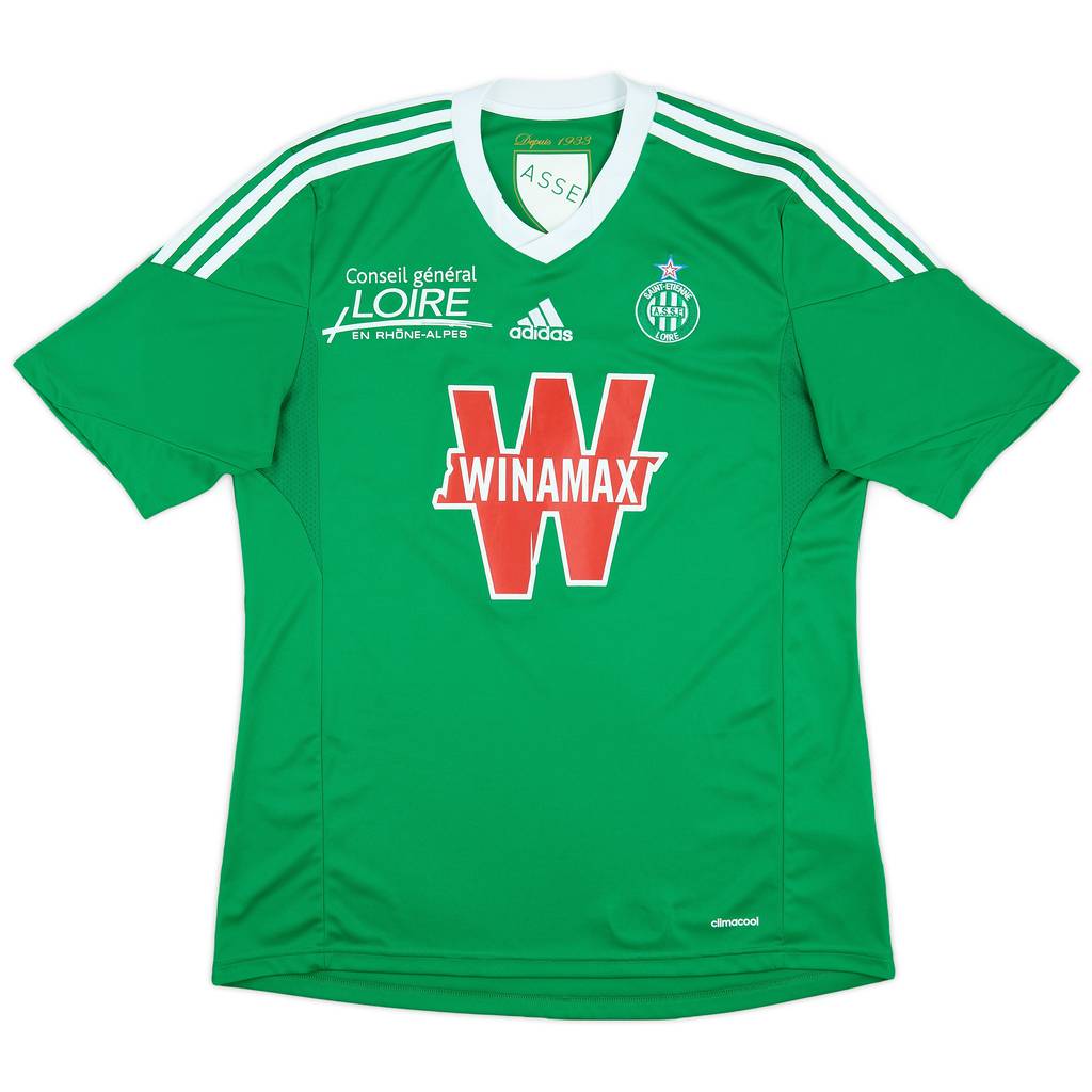 2013-14 Saint-Etienne Home Shirt - 8/10 - (L)