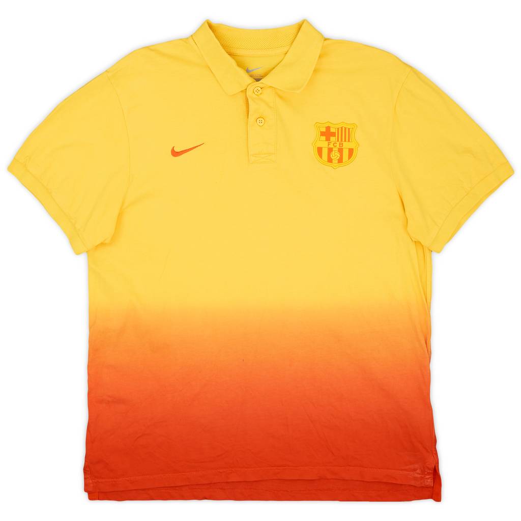 2012-13 Barcelona Nike Polo Shirt - 8/10 - (L)