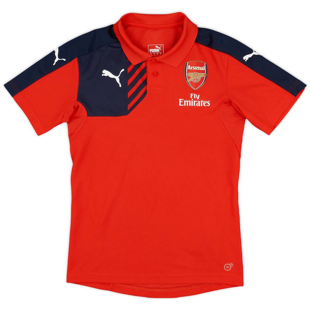 2015-16 Arsenal Puma Polo Shirt - 9/10 - (S)