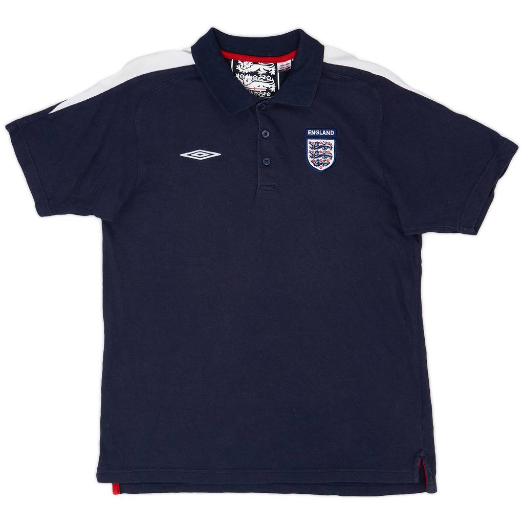 2006-07 England Umbro Training Shirt - 8/10 - (M)