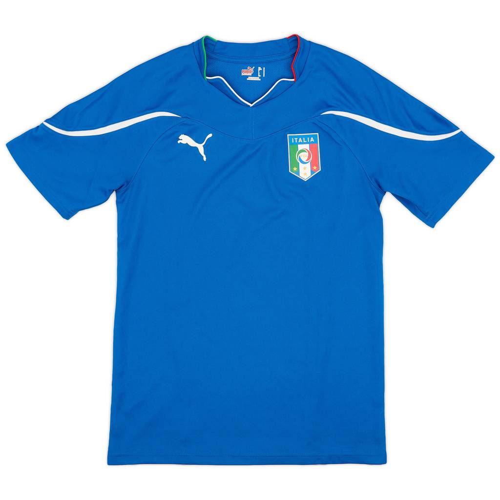 2010-12 Italy Home Shirt - 7/10 - (S)