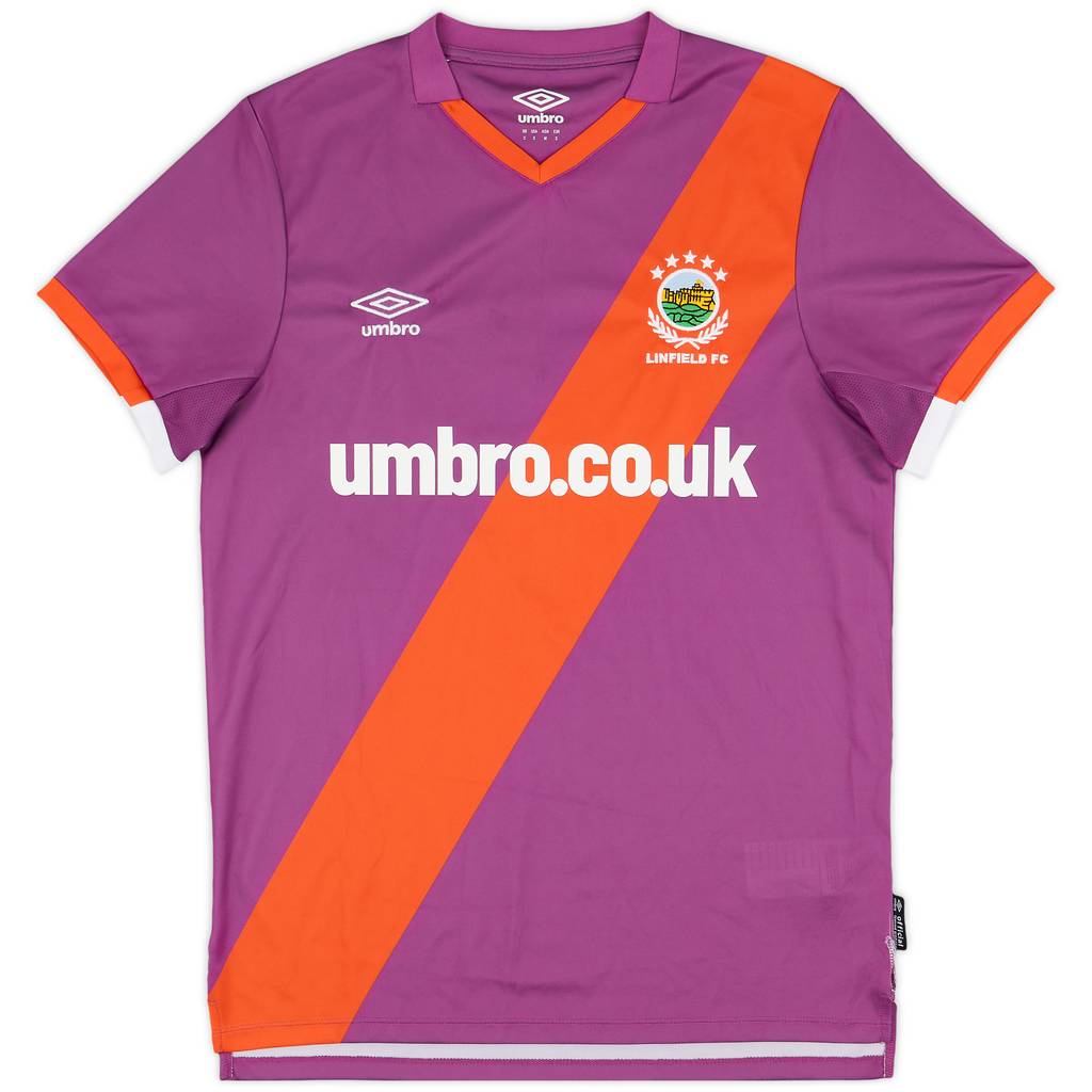 2020-21 Linfield Away Shirt - 8/10 - (S)