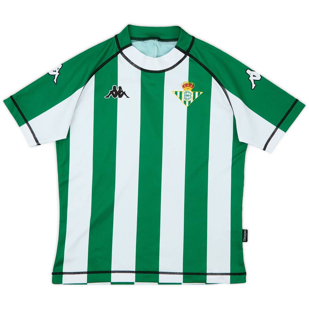 2002-03 Real Betis Home Shirt - 7/10 - (L.Boys)