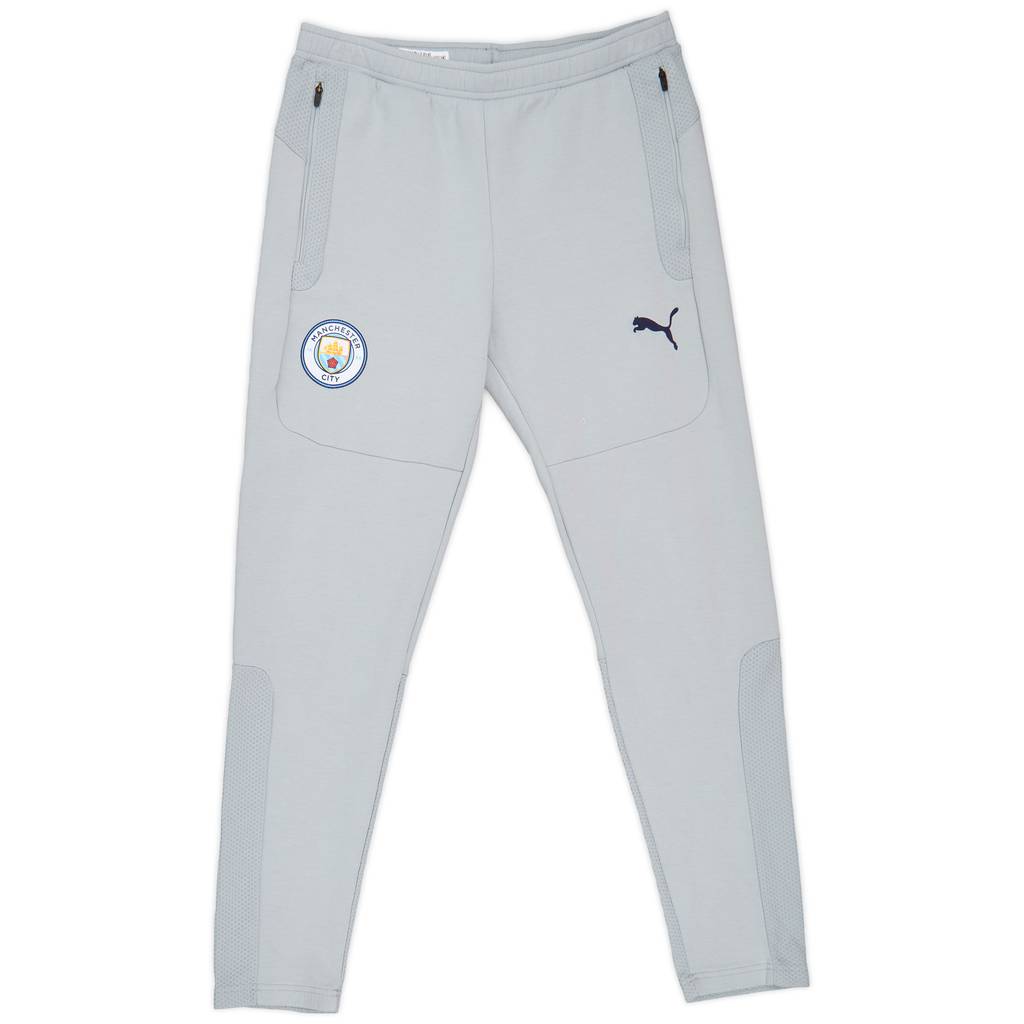 2021-22 Manchester City Puma Track Pants/Bottoms - 9/10 - (L)