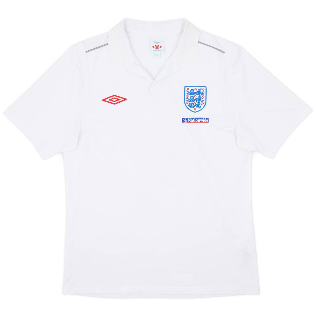 2010-12 England Umbro Polo Shirt - 9/10 - (M)
