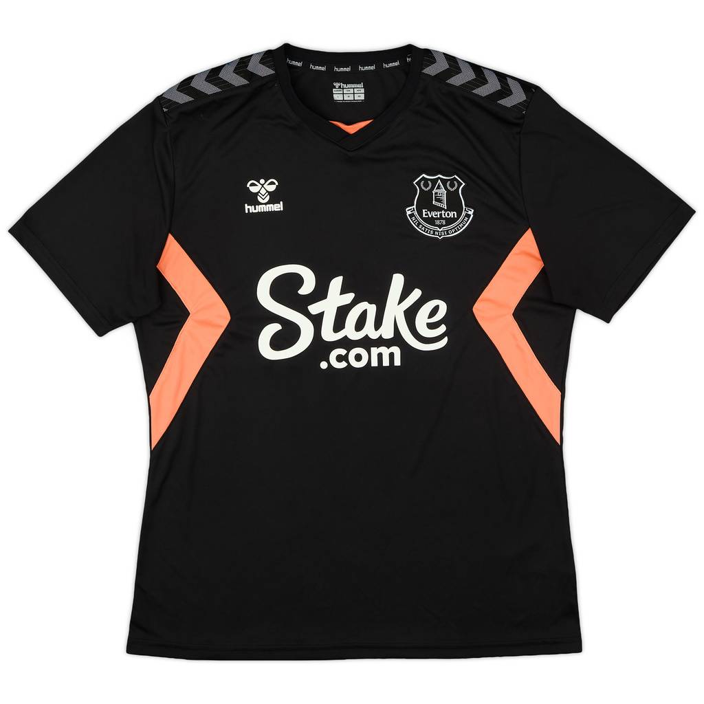 2020-21 Everton Hummel Training Shirt - 9/10 - (L)