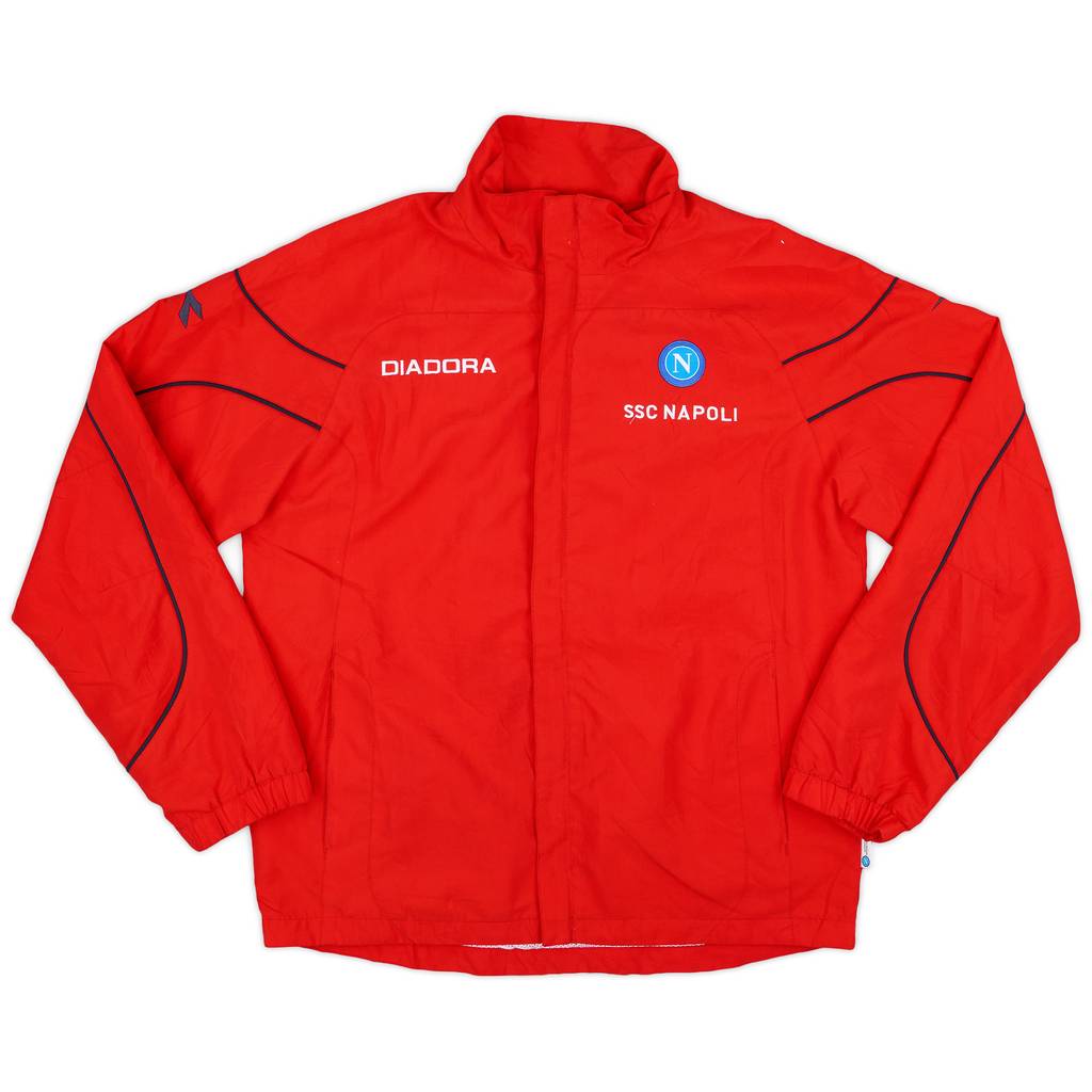2007-08 Napoli Diadora Track Jacket - 10/10 - (XS)