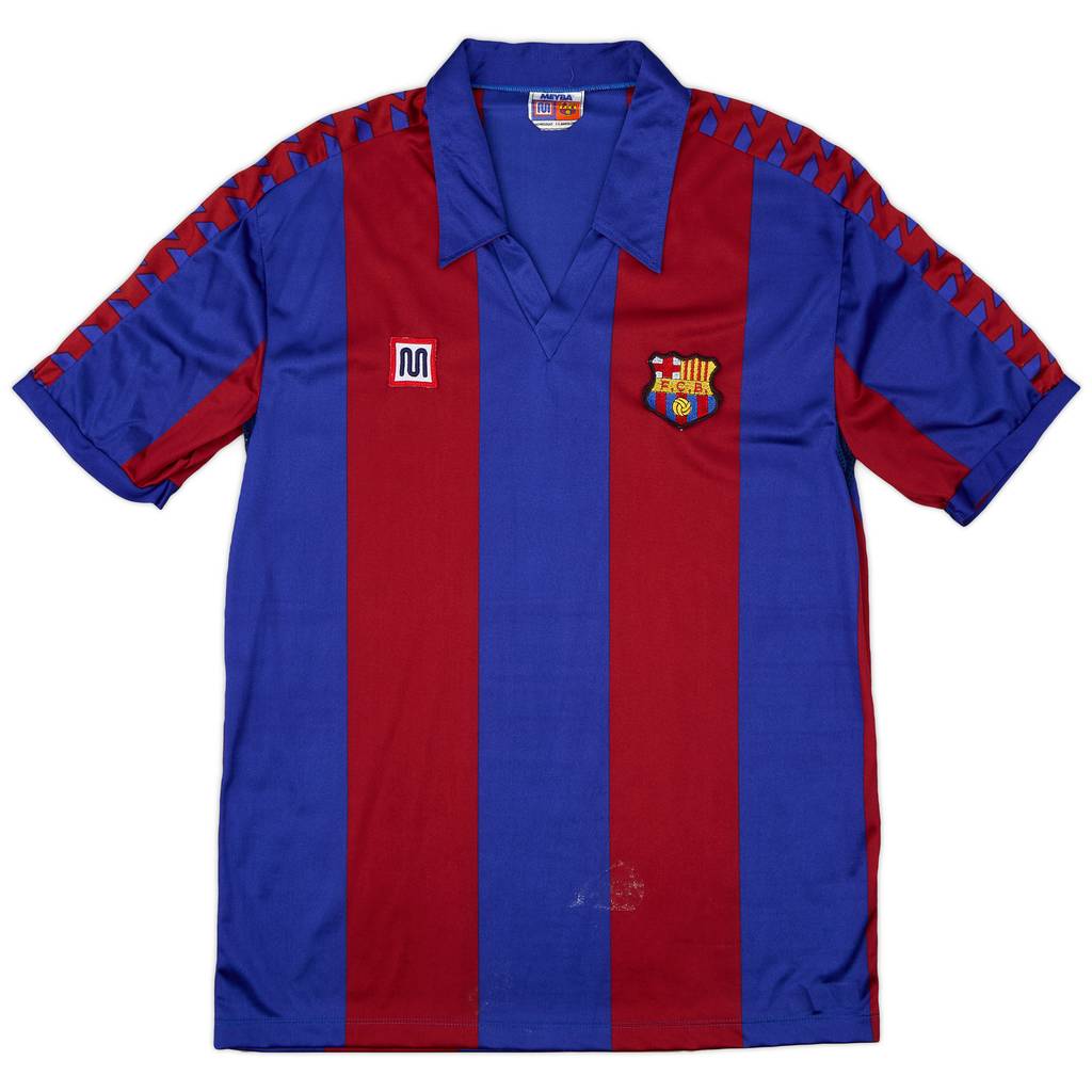 1984-89 Barcelona Home Shirt - 6/10 - (XL)