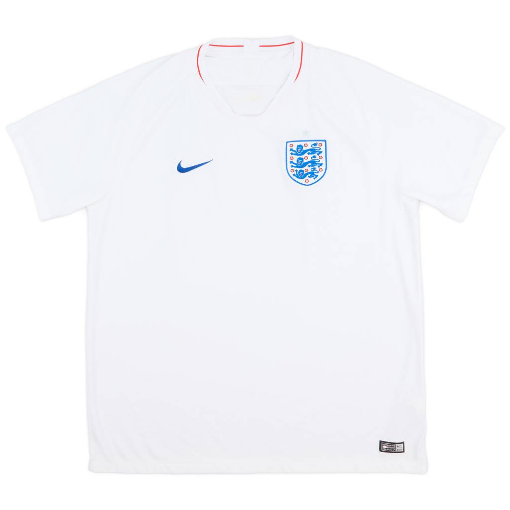 2018-19 England Home Shirt - 7/10 - (XXL)