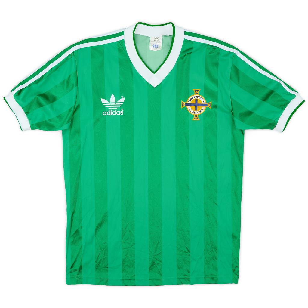 1985-86 Northern Ireland Home Shirt - 8/10 - (M)