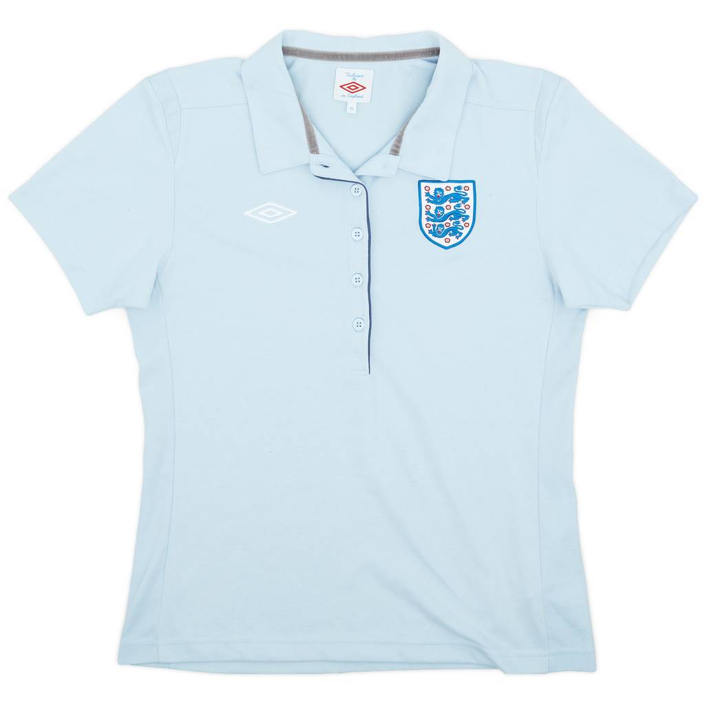 2009-10 England Umbro Polo Shirt (Women's M)