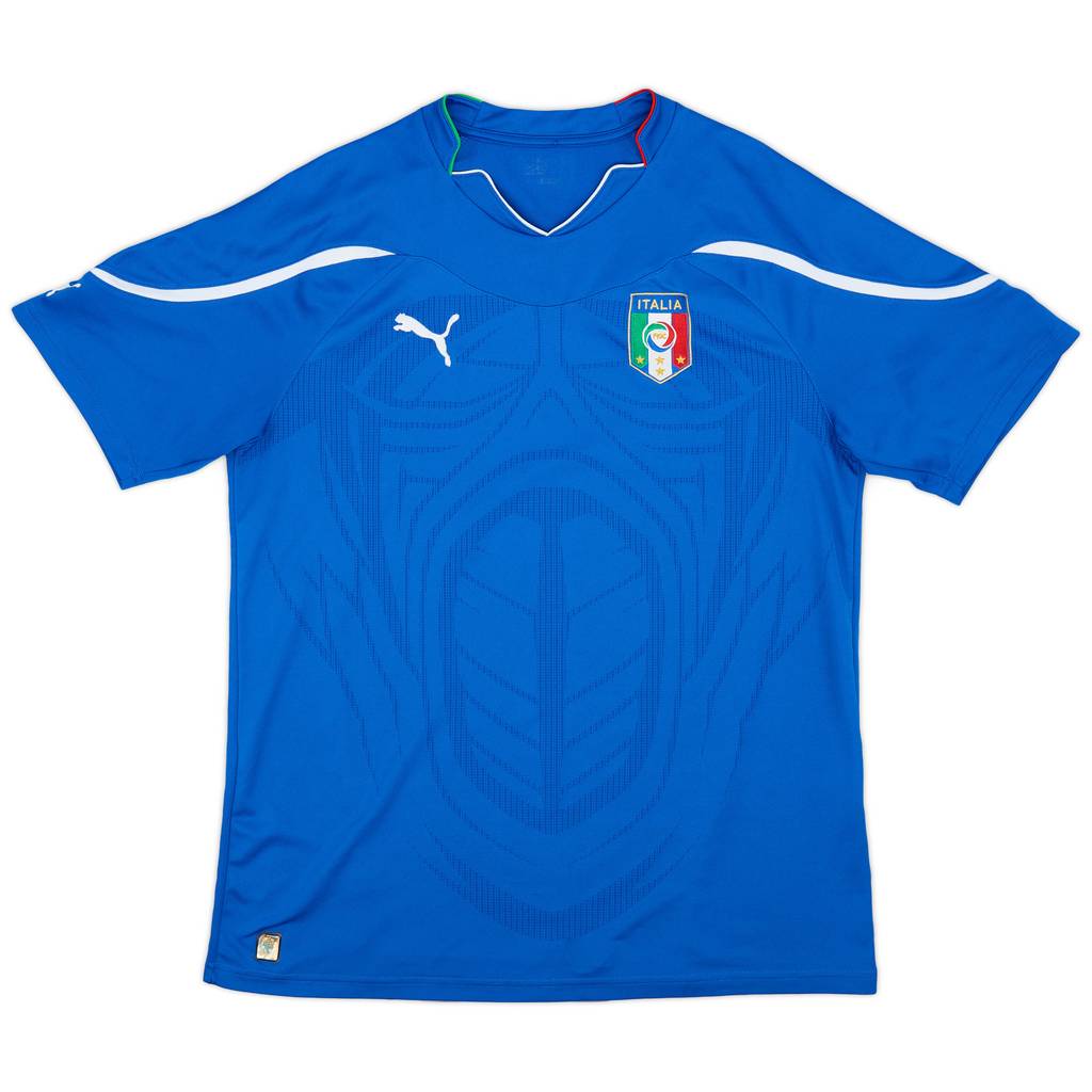 2010-12 Italy Home Shirt - 9/10 - (M)