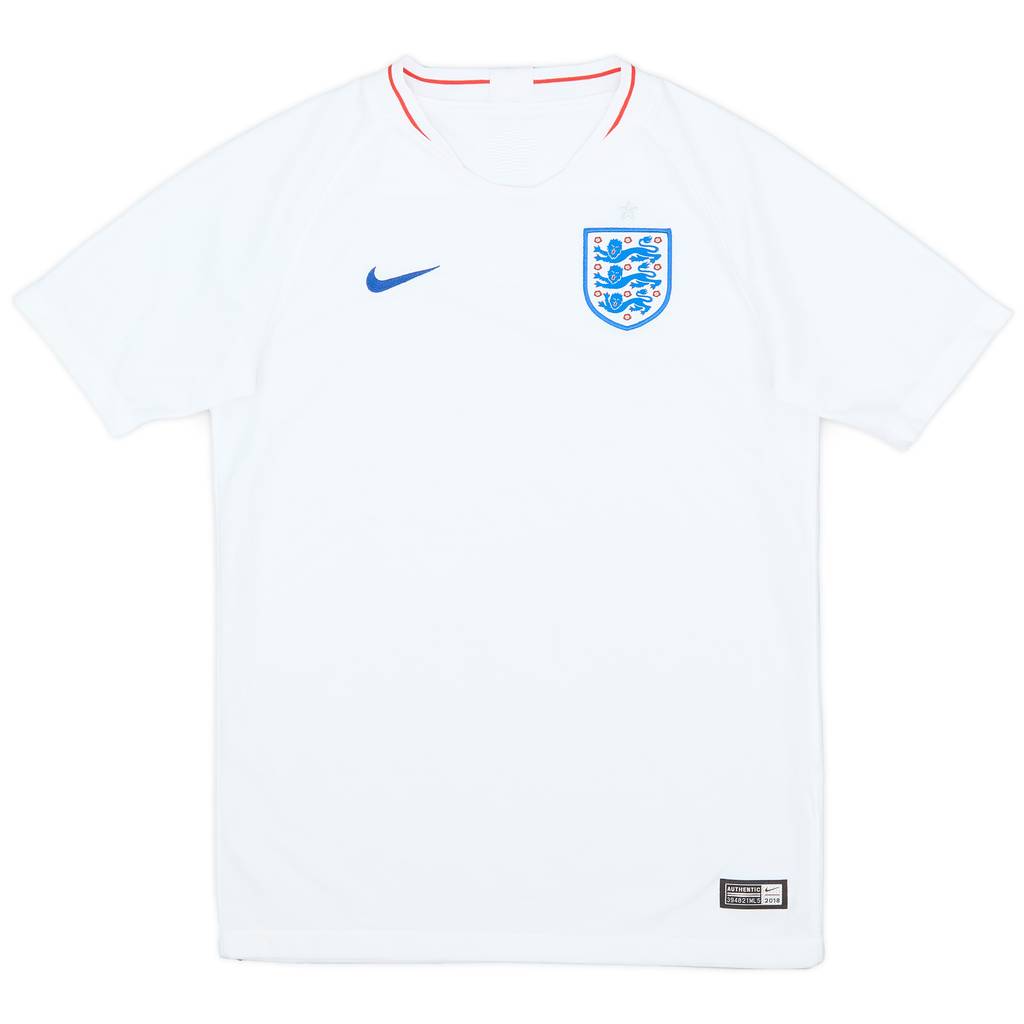 2018-19 England Home Shirt - 8/10 - (L.Boys)