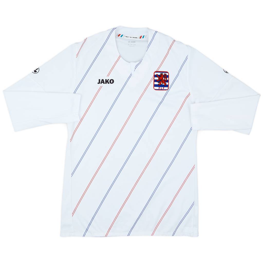 2012 Luxembourg Away L/S Shirt - 9/10 - (S)