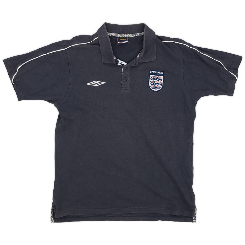 2000s England Umbro Polo Shirt - 5/10 - (XL)