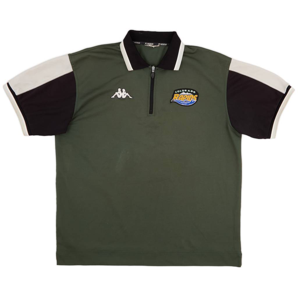 2001-02 Colorado Rapids Kappa 1/4 Zip Training Shirt - 7/10 - (XXL)