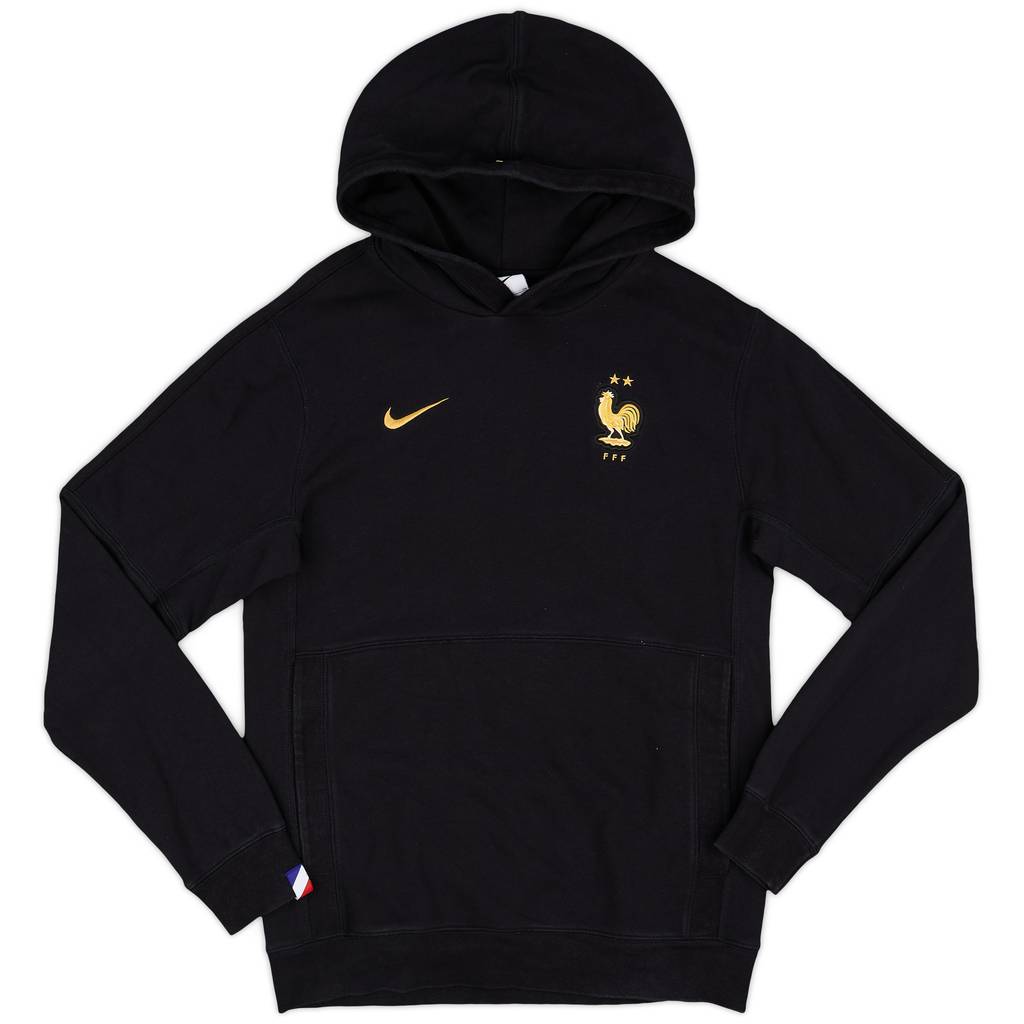 2022-23 France Nike Hooded Sweat Top - 9/10 - (S)