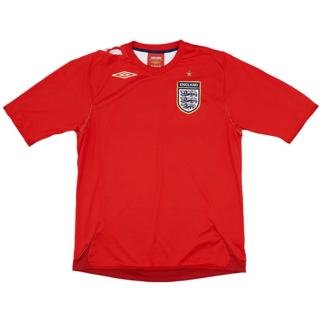 2006-08 England Away Shirt - 5/10 - (L)