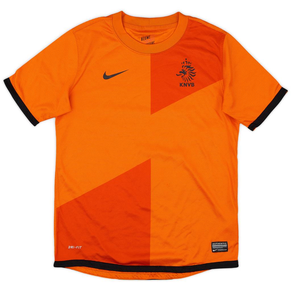2012-13 Netherlands Home Shirt - 8/10 - (L.Boys)