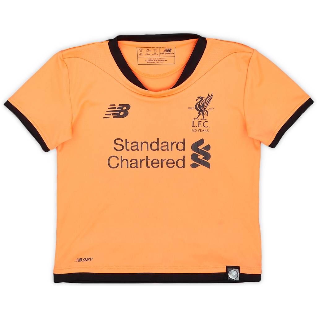 2017-18 Liverpool 125 Years Third Shirt - 6/10 - (2-3 Years)
