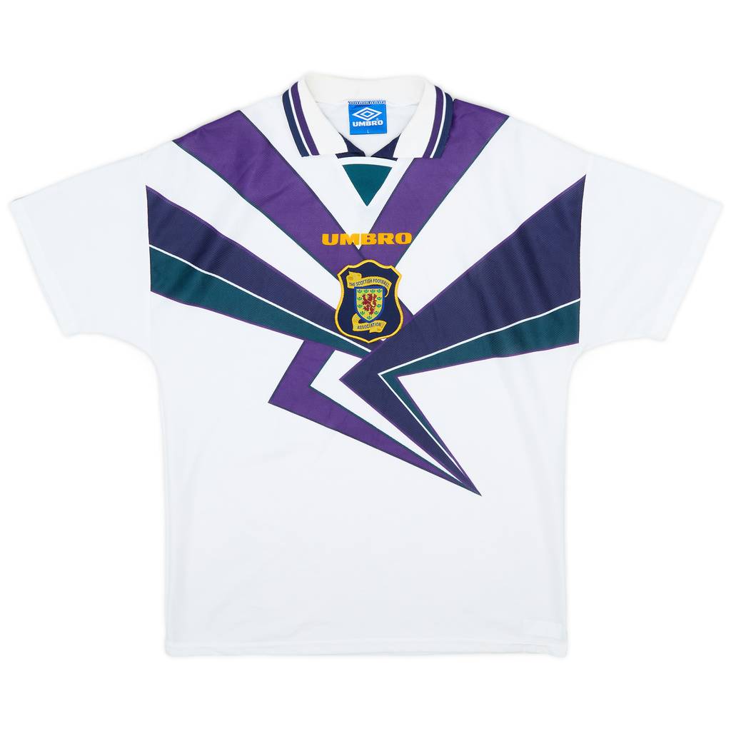 1995-96 Scotland Away Shirt - 8/10 - (L)