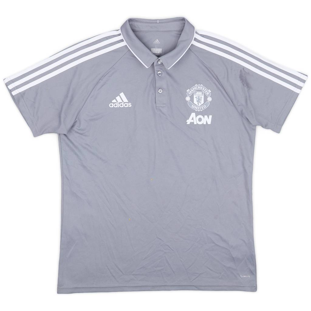 2017-18 Manchester United adidas Polo Shirt - 6/10 - (L)