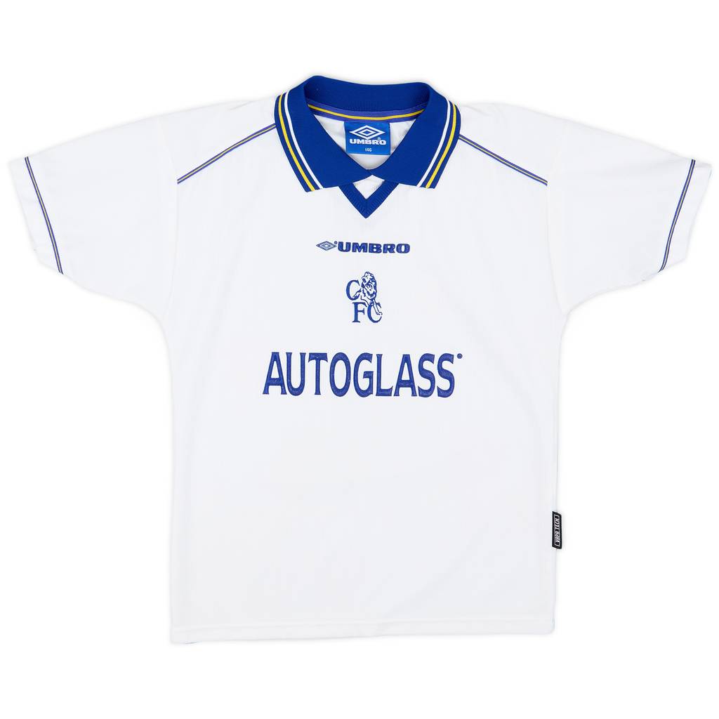 1998-00 Chelsea Away Shirt - 10/10 - (M.Boys)