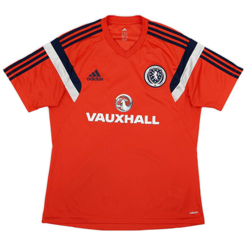 2013-14 Scotland adidas Training Shirt - 8/10 - (L)