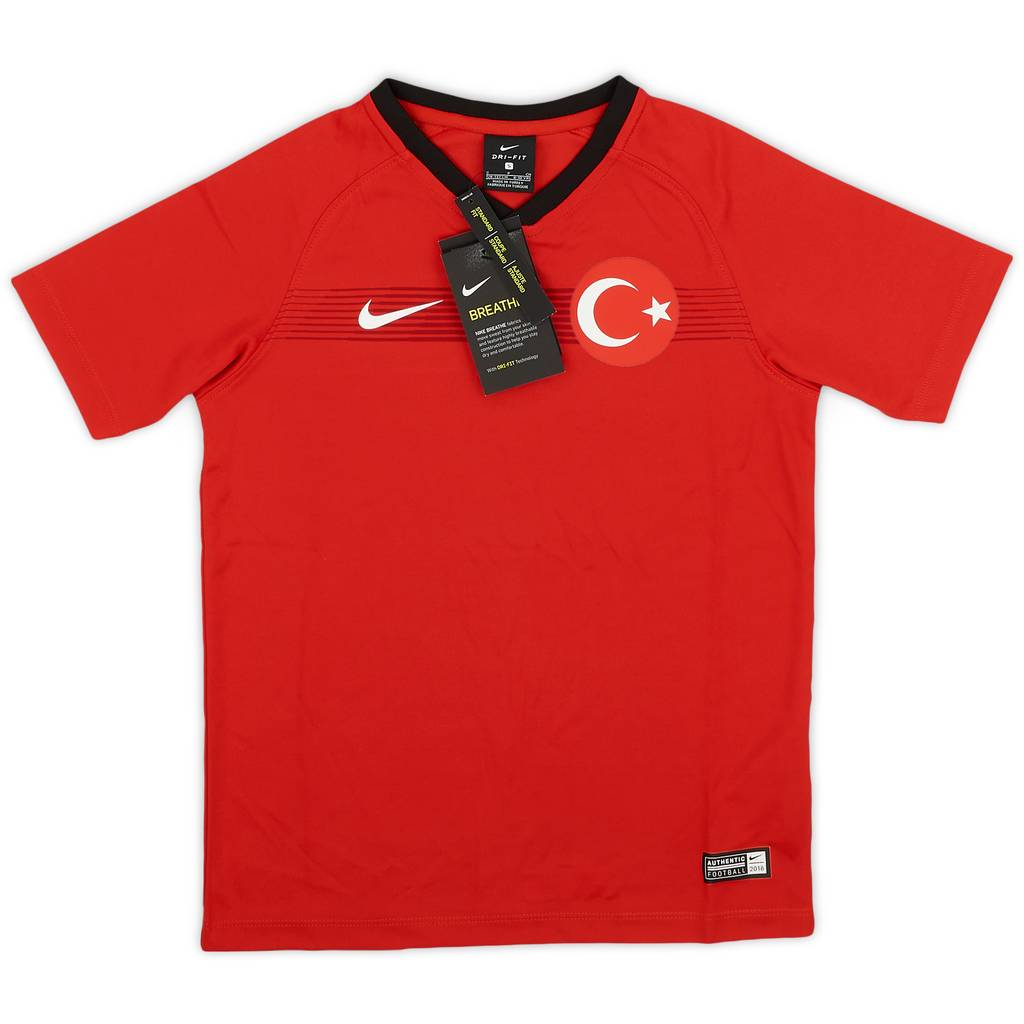 2018-19 Turkey Home Shirt (S.Boys)