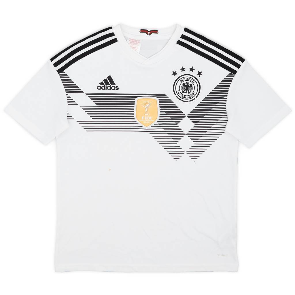 2018-19 Germany Home Shirt - 7/10 - (L.Boys)