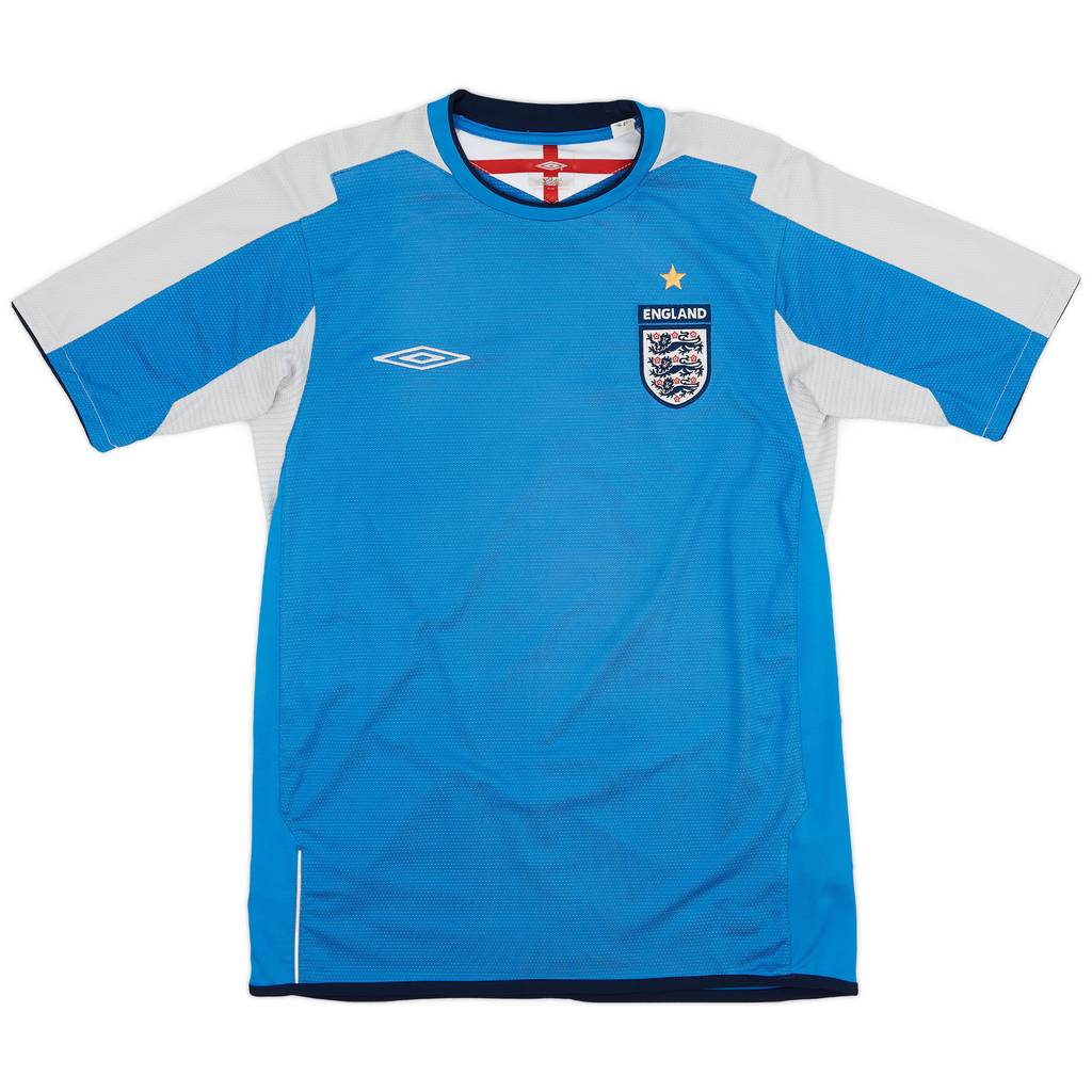 2004-06 England GK S/S Shirt - 7/10 - (S)