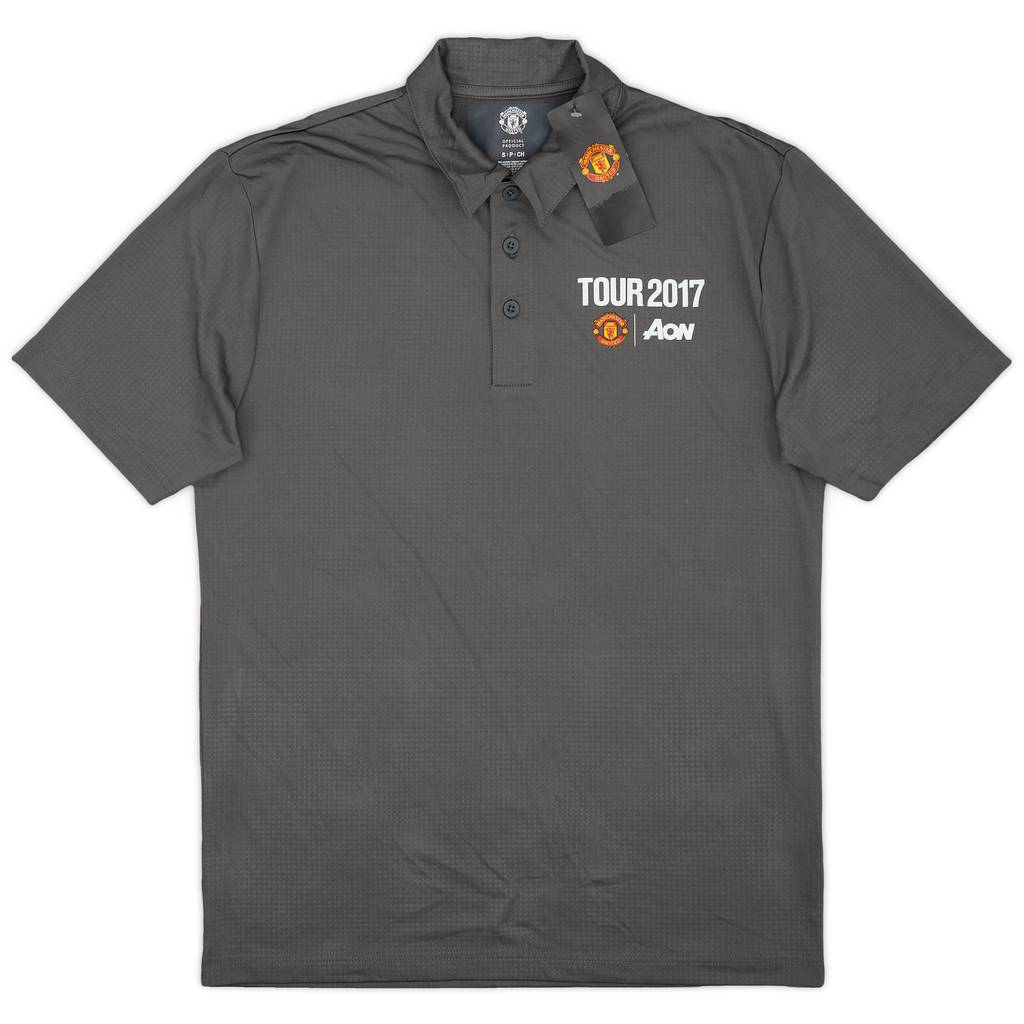 2017-18 Manchester United Polo Shirt (S)