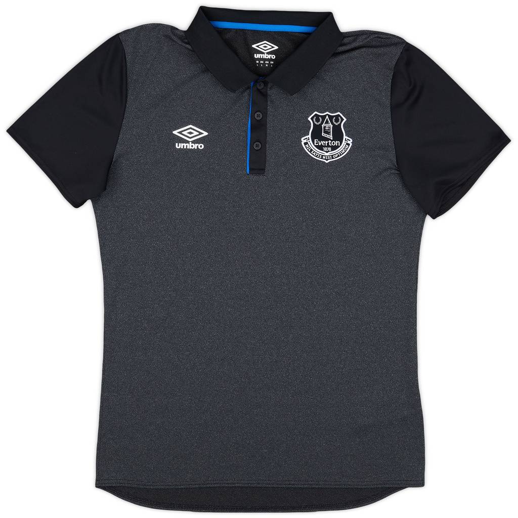 2018-19 Everton Umbro Polo Shirt - 9/10 - (L)