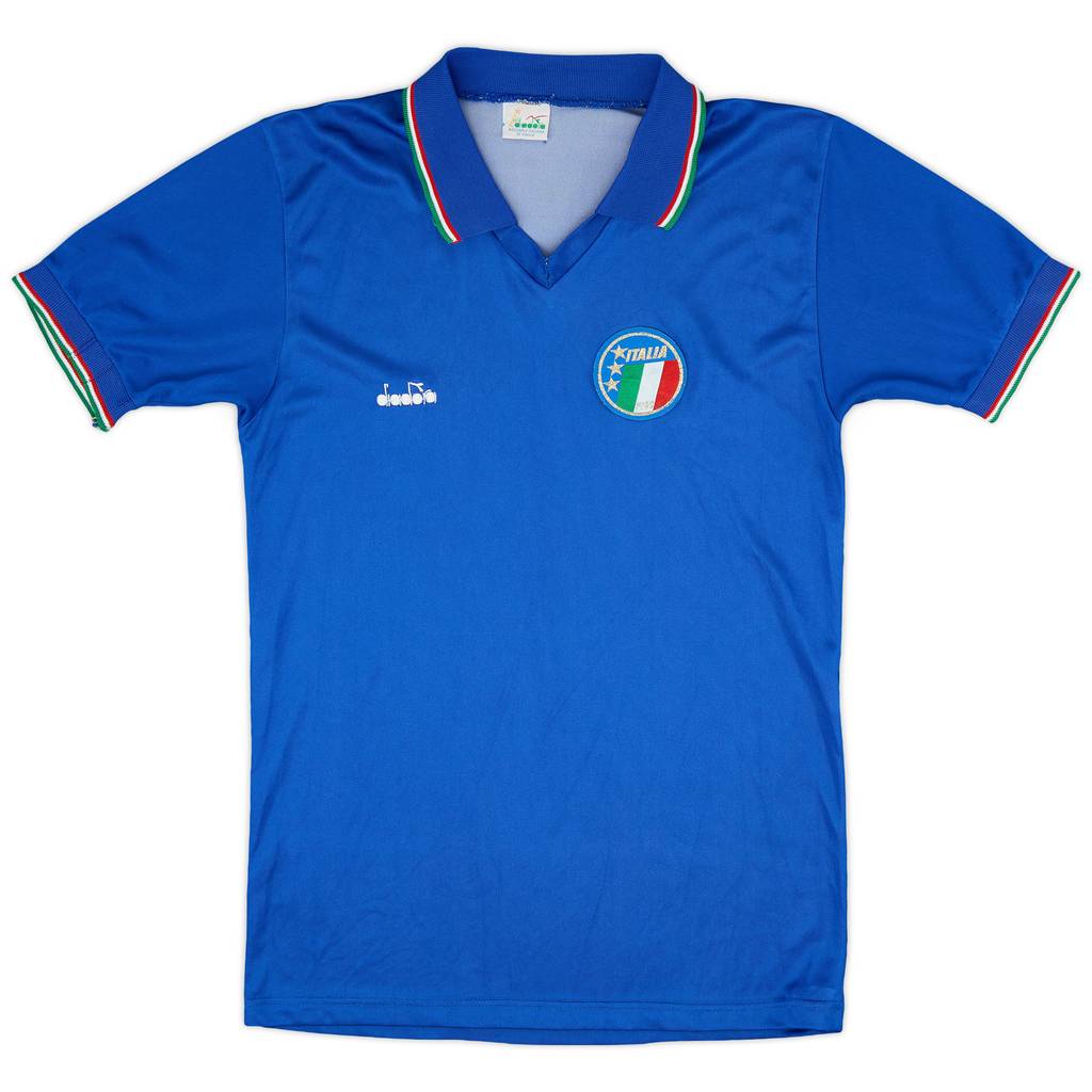 1986-90 Italy Home Shirt - 8/10 - (M)